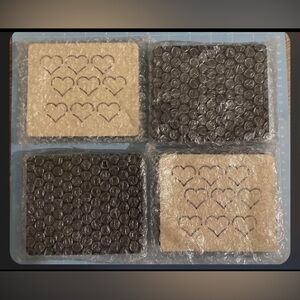 New* Hearts steel rule cutting die